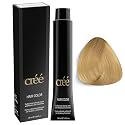 Cree Professional 10 - Lightest Platinum Blond Permanent Hair Color - Long Lasting, Rich Vibrant - Gray Coverage 100ml - 3.4 fl.oz. Beauty & Personal Care Créé