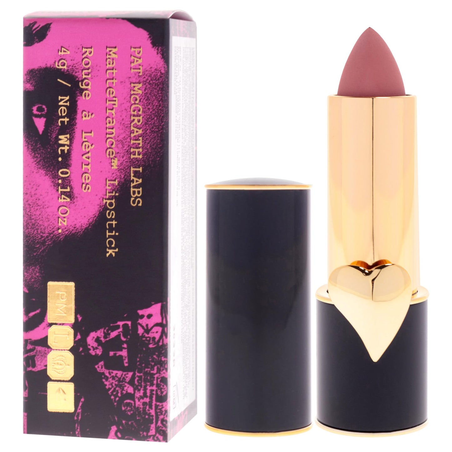 MatteTrance Heart Charm Lipstick - 108 1995 by Pat Mcgrath Labs for Women - 0.14 oz Lipstick Beauty & Personal Care Pat McGrath Labs