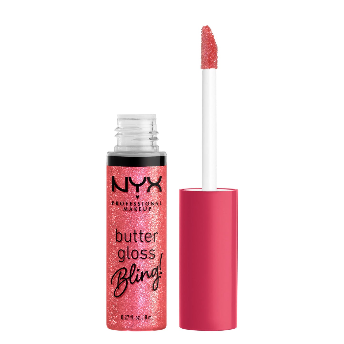 NYX PROFESSIONAL MAKEUP Butter Gloss Bling Lip Gloss, Non Sticky and Shiny Vegan Lip Makeup - She Got Money Beauty & Personal Care NYX PROFESSIONAL MAKEUP