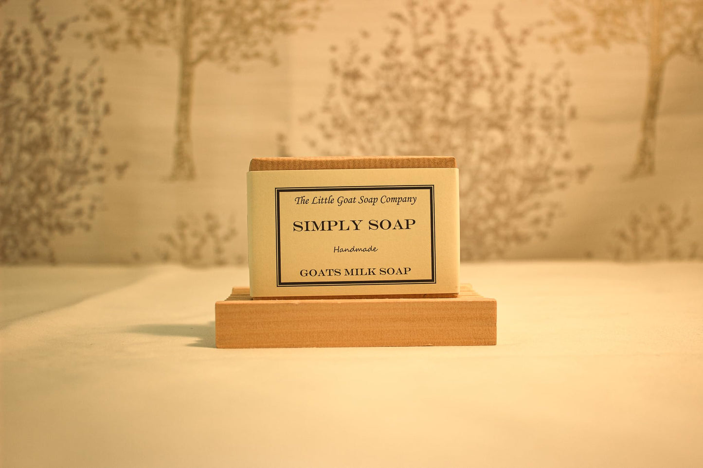Simply Goats Milk Soap - Made with Raw Goats Milk. Unscented 1 x 100g by The Little Goat Soap Company Beauty & Personal Care The Little Goat Soap Company