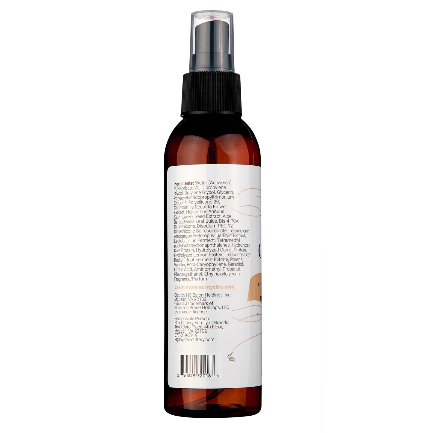 CIBU Revive and Restore Spray Treatment | Hair Restore Treatment with Oleic Acid, Linoleic Acid, Vitamin E & K | Eliminates Frizz, Seals the Cuticle Beauty & Personal Care CIBU