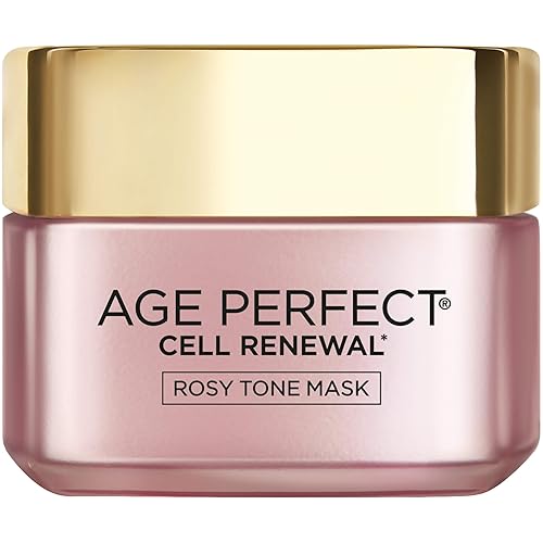 L'Oreal Paris Skincare Age Perfect Rosy Tone Face Mask With Aha and imperial peony for Rosy, Radiant Skin, 1.7 Oz Beauty & Personal Care L'Oreal Paris