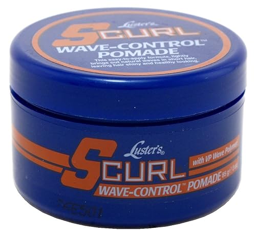 Lusters S-Curl Wave Control Pomade 3 Ounce (88ml) (2 Pack) Beauty & Personal Care Luster's