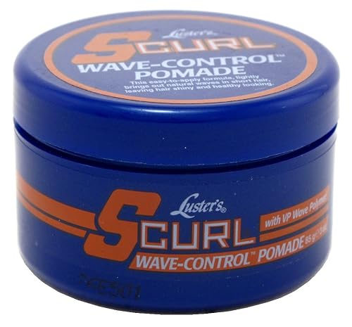 Lusters S-Curl Wave Control Pomade 3 Ounce (Pack of 6) Beauty & Personal Care Luster's