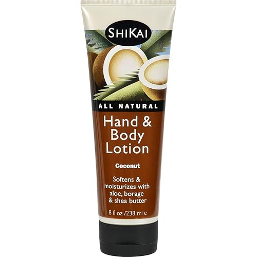 Hand & Body Lotion, Coconut, 8 oz ( Multi-Pack) Beauty & Personal Care ShiKai