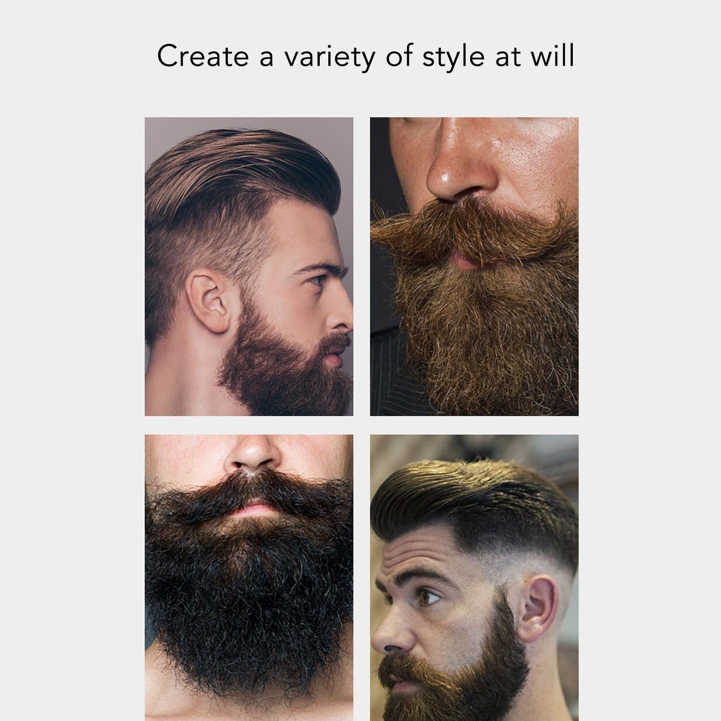 3pcs Men Beard Brush Set Professional Home Nylon Hair Oil Head Styling Brush Neck Dust Brush Comb Beauty and Personal Care Srliya