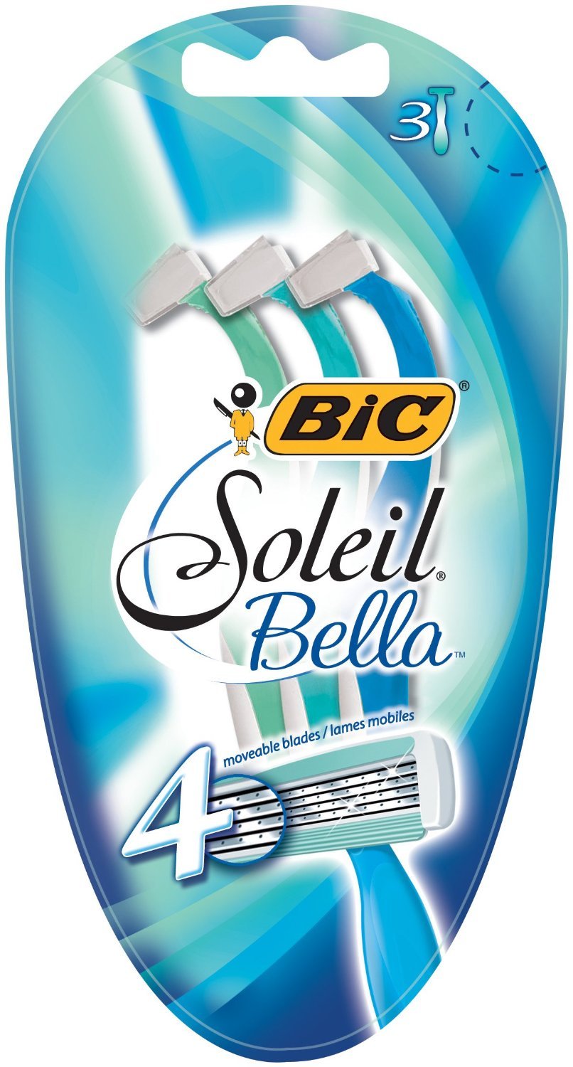 BIC Soleil Bella Lady Razors, Pack of 3 Pieces Beauty and Personal Care BIC