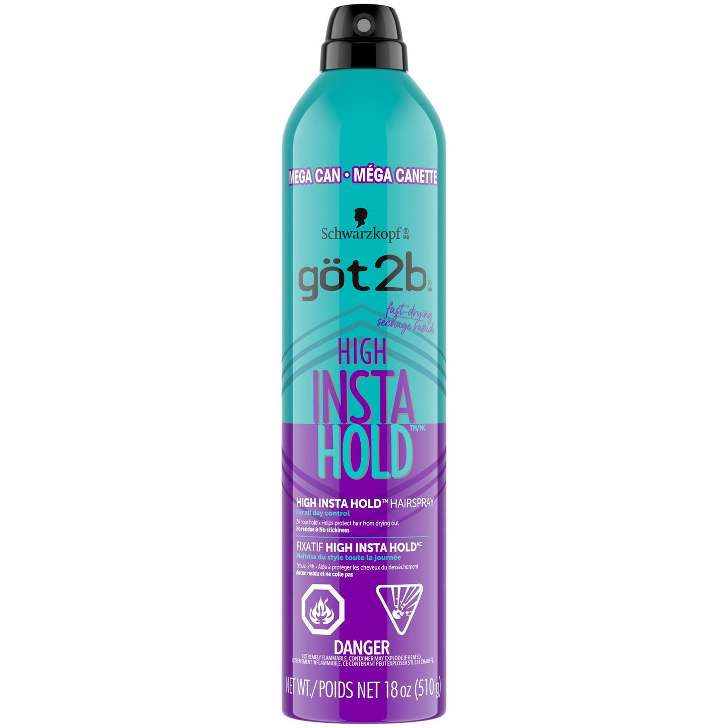 Got2b High Hold Hair Spray Mega Can, 18 Oz Beauty & Personal Care Got2B