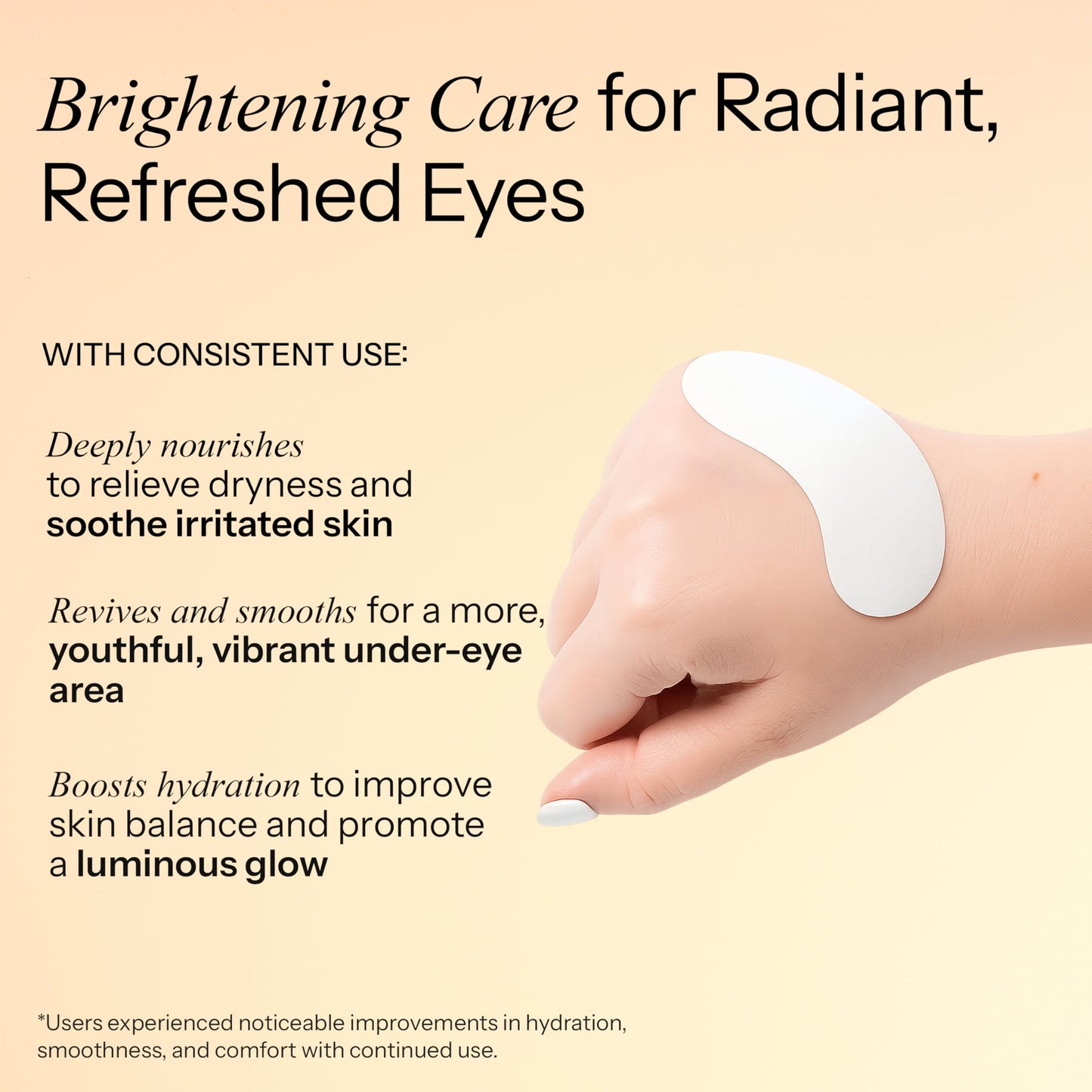 Radiant Aura Vitamin C & Vitamin E Under Eye Patches - Dermatologist Tested, Anti Aging, Korean Skin Care - Hydrates, Firms, Reduces Look Of Fine Beauty & Personal Care Radiant Aura