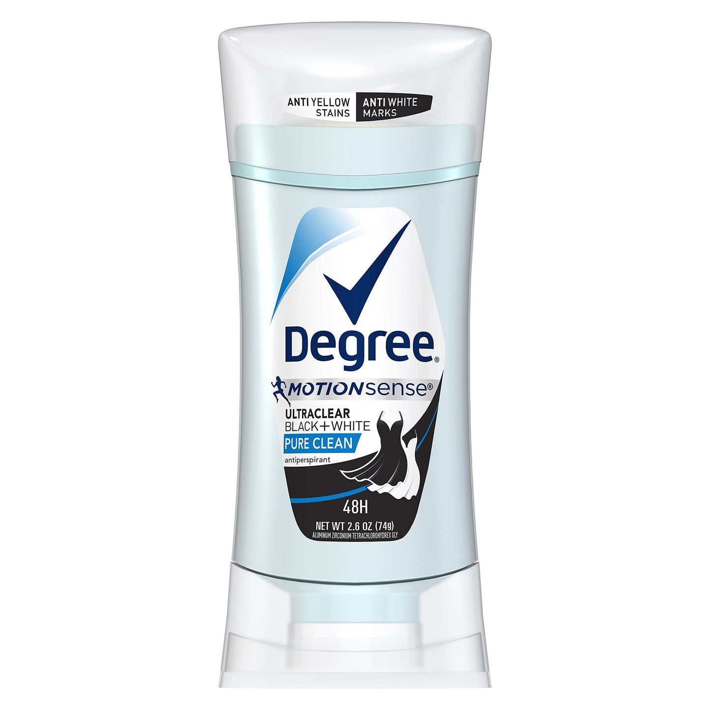 Degree UltraClear Antiperspirant for Women Protects from Deodorant Stains Pure Clean Deodorant for Women 2.6 oz Beauty and Personal Care Degree