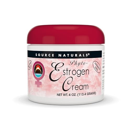 Source Naturals Phyto-Estrogen Cream, Paraben-Free - 4 oz Cream Beauty & Personal Care Source Naturals