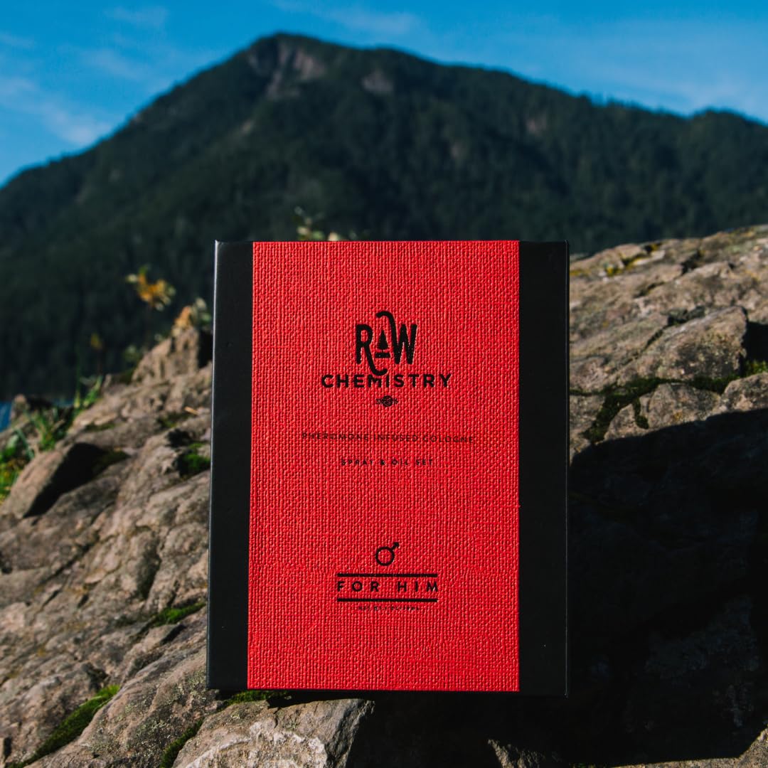 RawChemistry for Him Set - A Pheromone Infused Cologne Gift Set - Bold, Extra Strength Formula Beauty & Personal Care RawChemistry