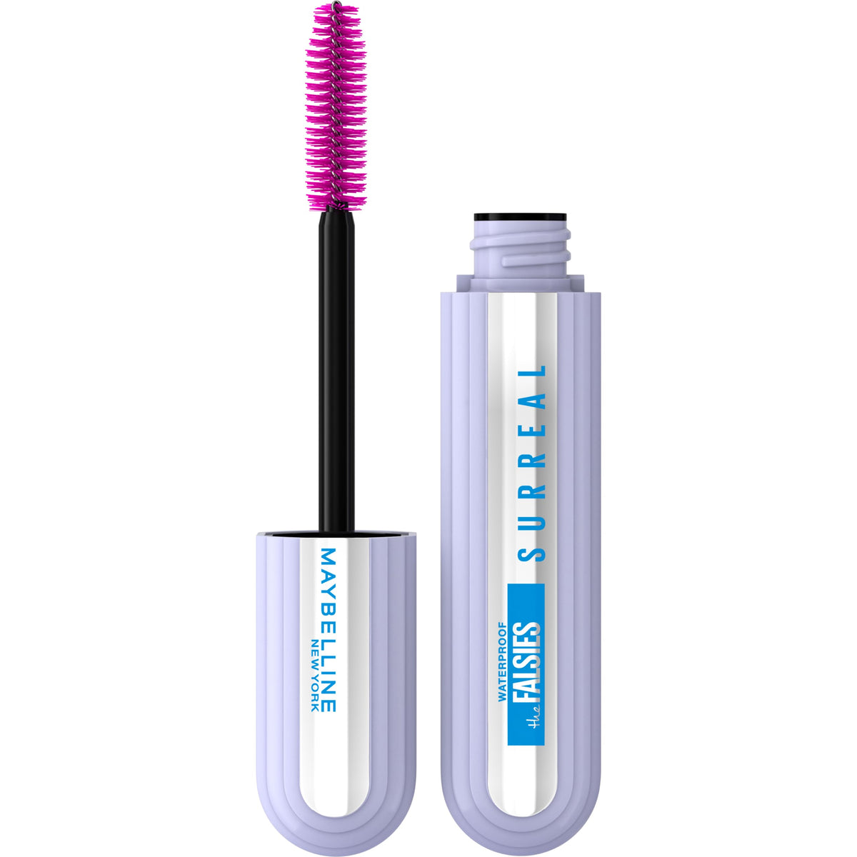 Maybelline The Falsies Surreal Extensions Waterproof Mascara, Volumizing, Lengthening Mascara Make Up, Very Black, 1 Count Beauty & Personal Care MAYBELLINE