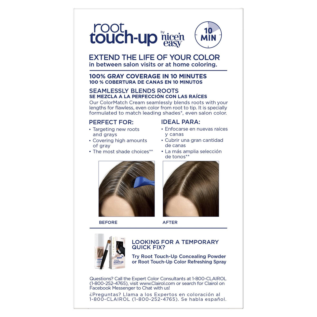 Clairol Nice n Easy Touch, Up, 005, Medium Brown, 1 Kit Beauty & Personal Care Clairol
