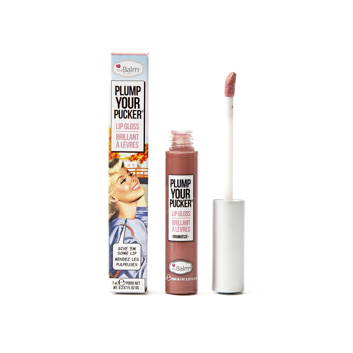 theBalm Plump Your Pucker Lip Gloss, Dramatize