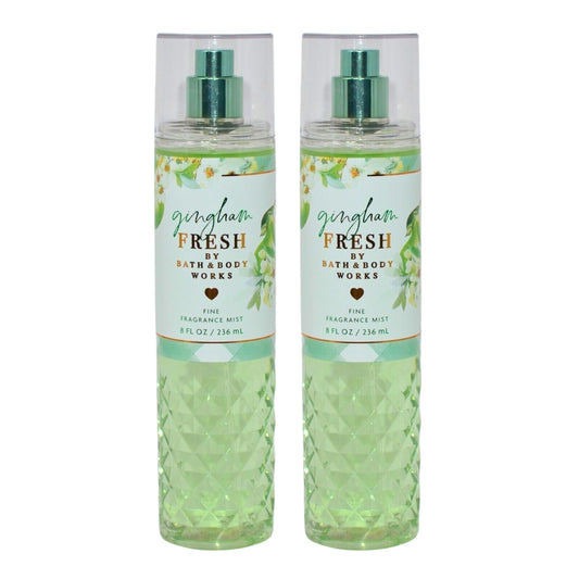 Bath & Body Works Fine Fragrance Mists, Set of 2, 8oz Each Bottle (Gingham Fresh) Beauty & Personal Care Bath & Body Works