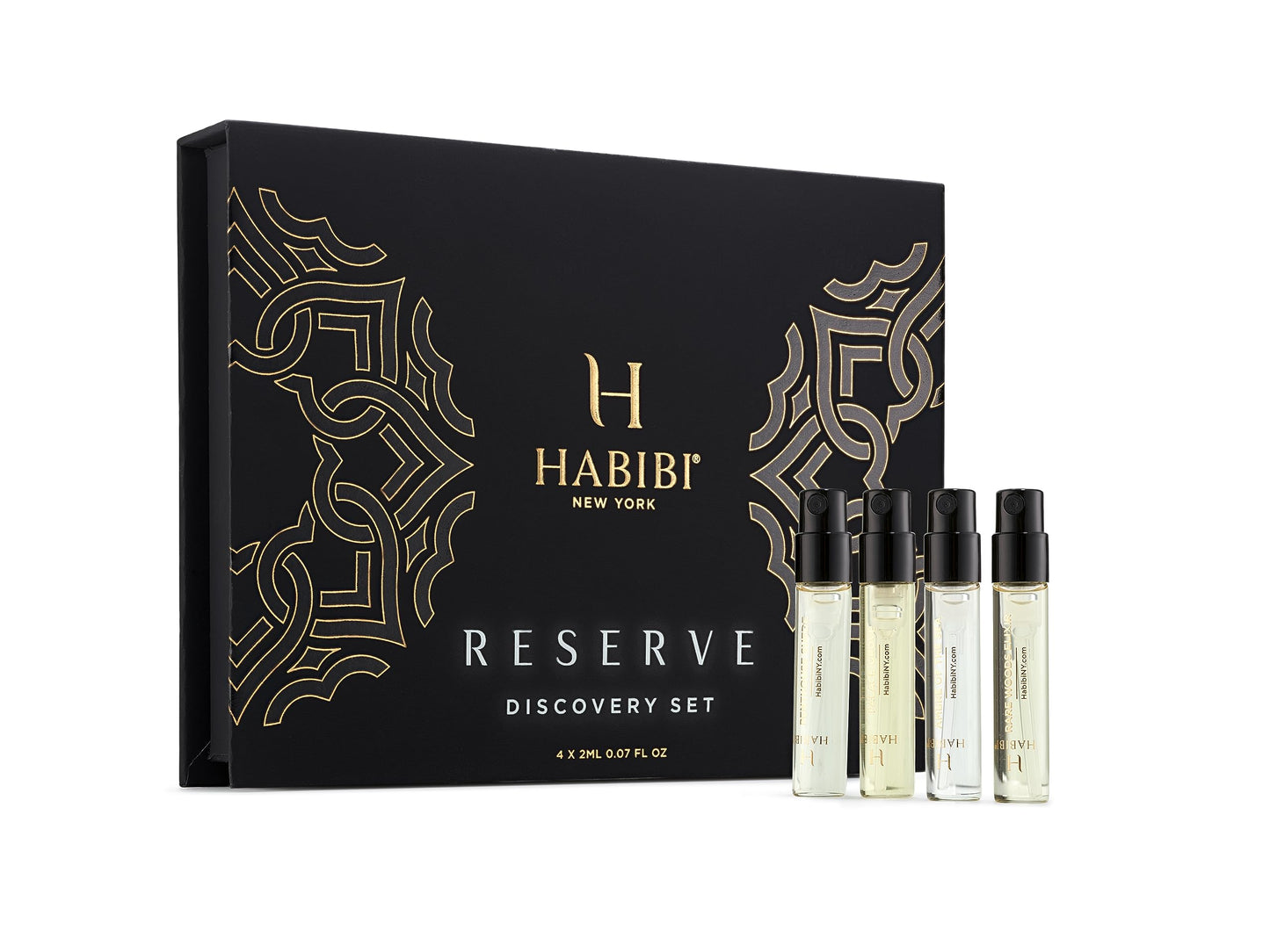 H HABIBI Reserve Oud Collection Discovery Sample Set | Eau De Parfum | Travel Perfume Oud Samples For Women And Men, Cologne Samples for Men,Made Beauty & Personal Care H HABIBI