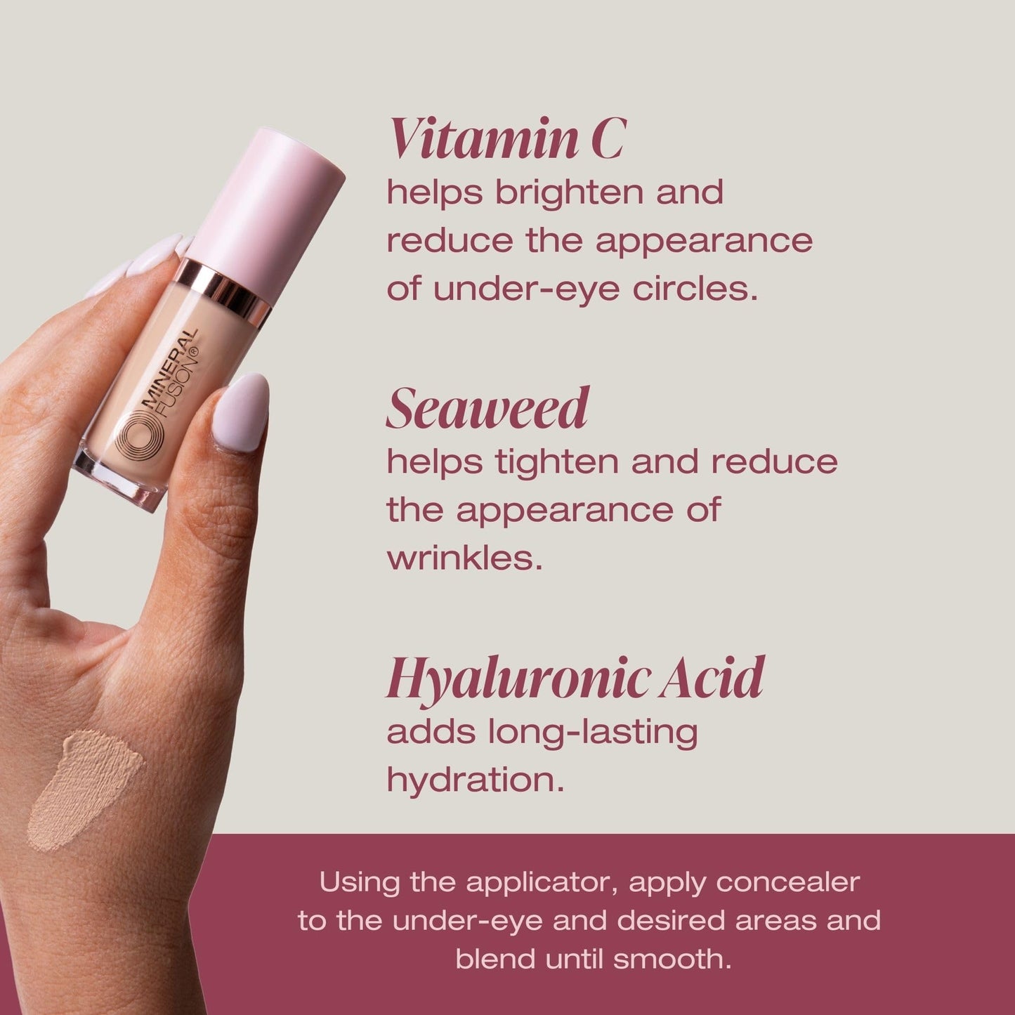 Liquid Concealer Light Warm, 0.24 Fl Oz (Pack of 1) Beauty & Personal Care Mineral Fusion