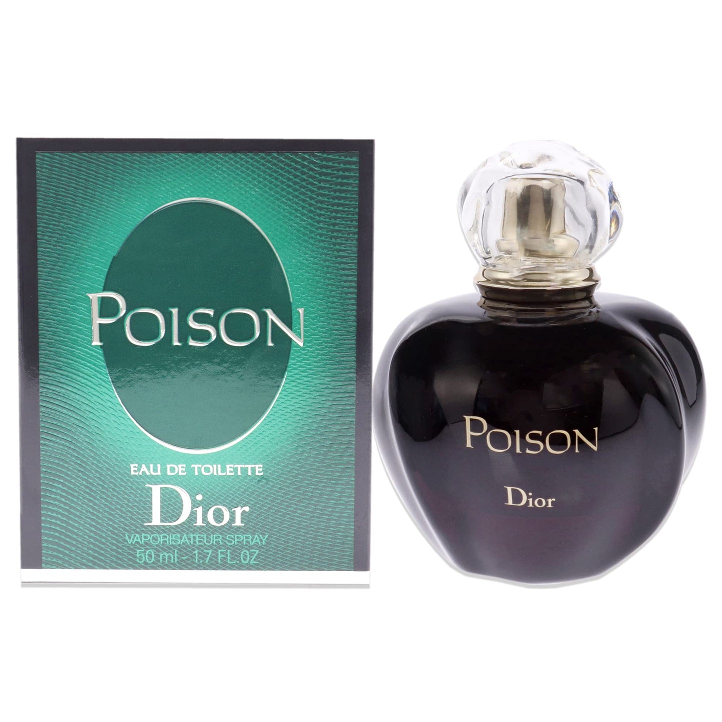 Poison By Christian Dior For Women. Eau De Toilette Spray Black 1.7 Fl Oz Beauty & Personal Care Dior