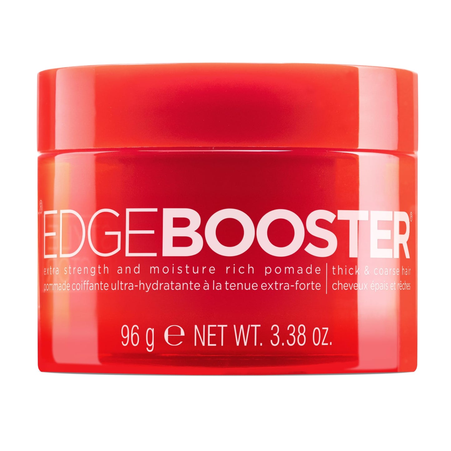 Style Factor Edge Booster Extra Strength & Moisture Rich Pomade | Strong Hold Edge Control Gel for Thick & Coarse Hair | High Shine, Non-Greasy Beauty & Personal Care Style Factor