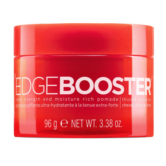 Style Factor Edge Booster Extra Strength & Moisture Rich Pomade | Strong Hold Edge Control Gel for Thick & Coarse Hair | High Shine, Non-Greasy Beauty & Personal Care Style Factor