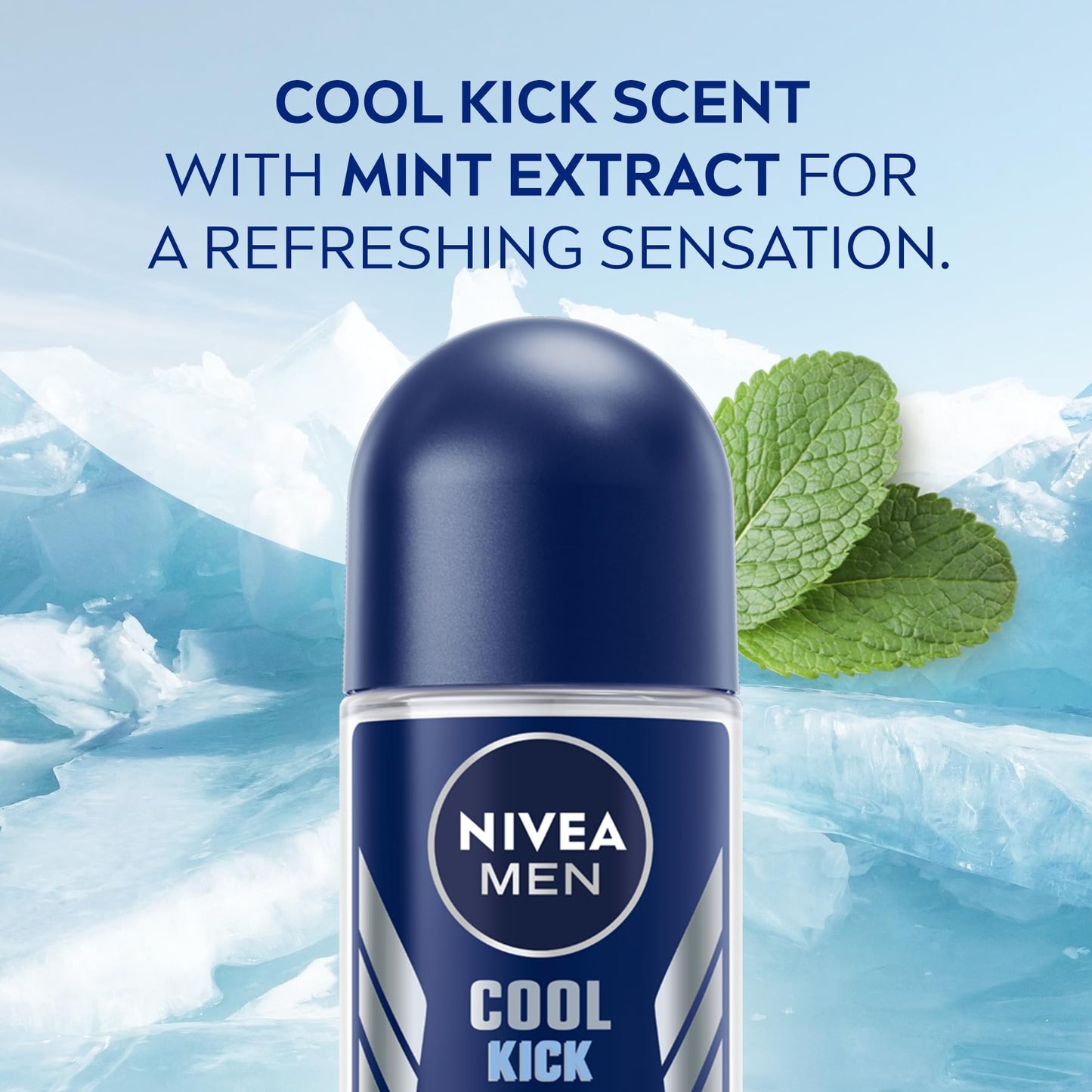 Nivea Cool Kick Anti-perspirant Deodorant Roll-On, 50ml Beauty and Personal Care NIVEA