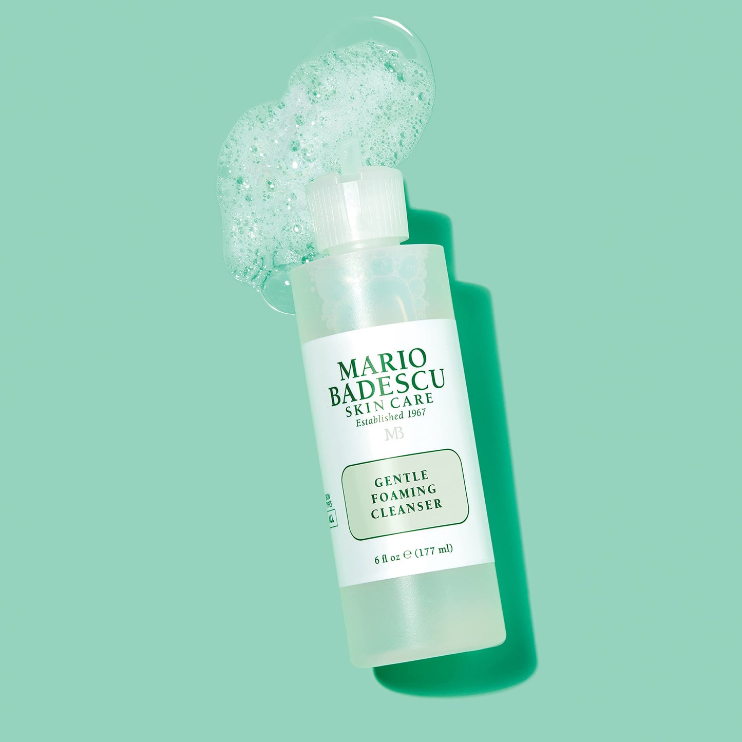 Mario Badescu Gentle Foaming Facial Cleanser, Deep Cleansing and Hydrating Face Wash for All Skin Types with Aloe Vera, Fermented Black Tea Beauty & Personal Care Mario Badescu