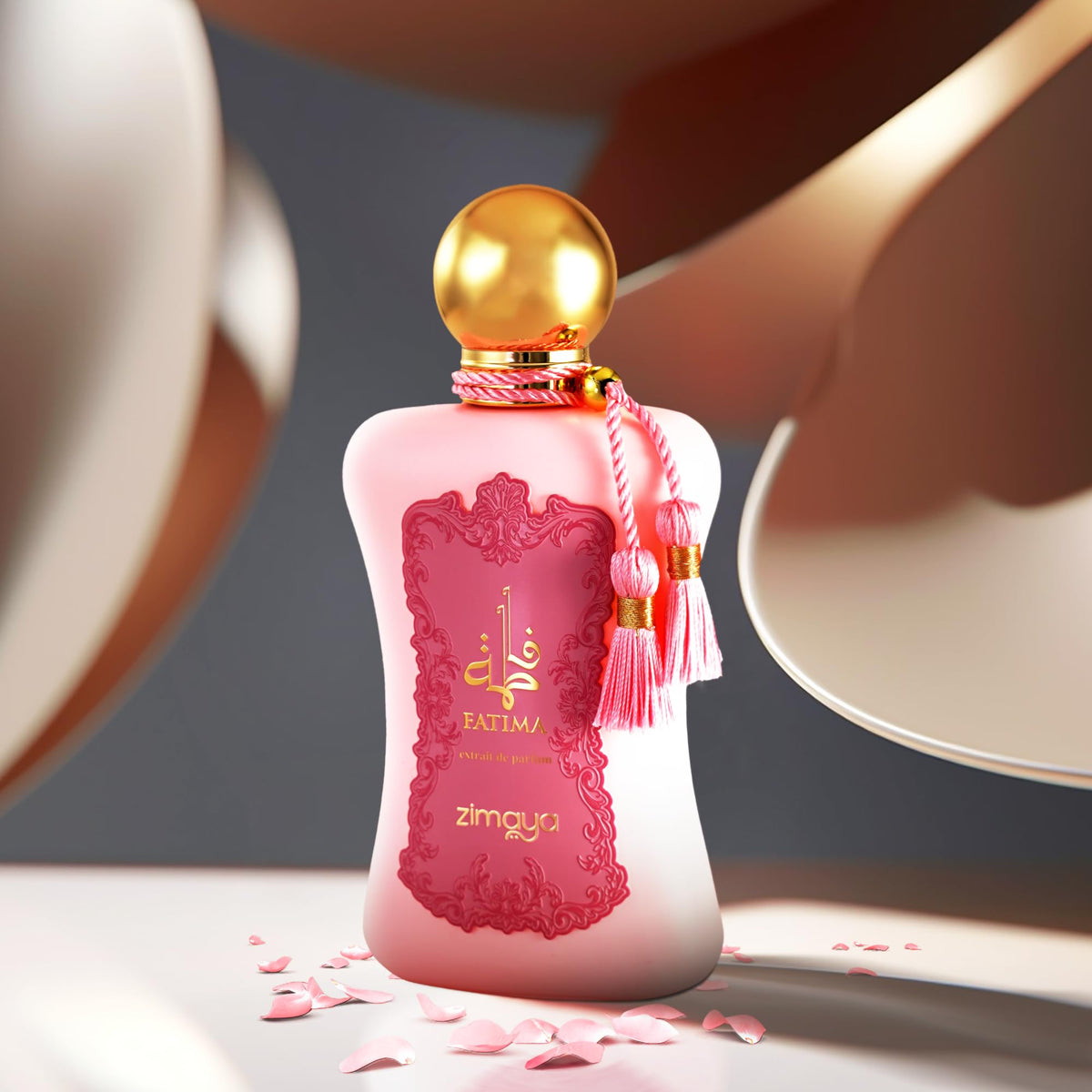 Zimaya Fatima Pink Pour Femme Eau De Parfum, 3.4 Fl. Oz Beauty & Personal Care zimaya