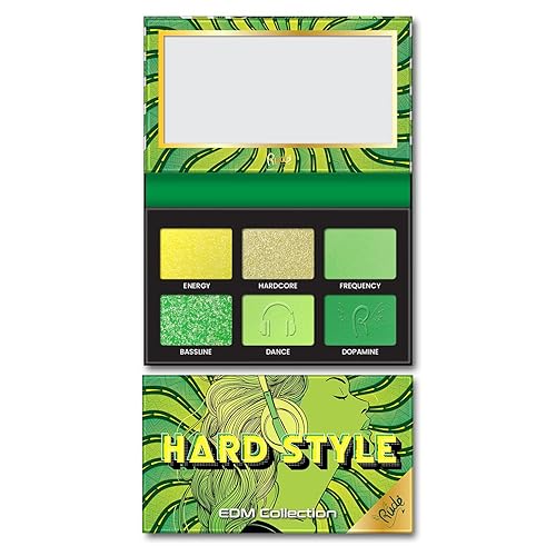 Rude Cosmetics EDM Collection - Hard Style for Women - 0.21 oz Eye Shadow Beauty & Personal Care RUDE