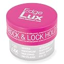 Lux Collection Edge Control Gel for 4C Hair - 48 Hour Maximum Hold Edge Control, Edge Lux with Castor Oil, Keratin & Biotin, Non-Flaking Styling Gel Beauty & Personal Care Lux Collection