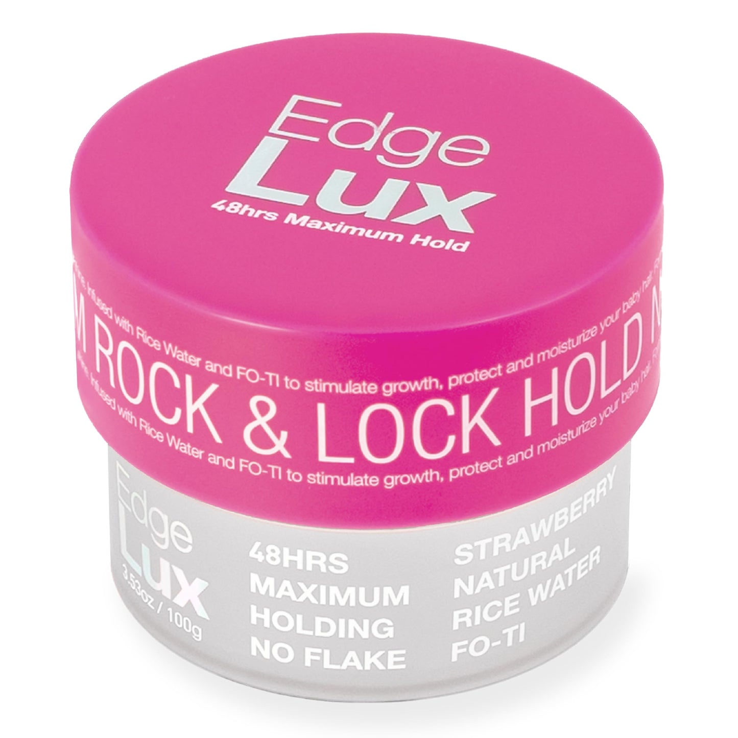 Lux Collection Edge Control Gel for 4C Hair - 48 Hour Maximum Hold Edge Control, Edge Lux with Castor Oil, Keratin & Biotin, Non-Flaking Styling Gel Beauty & Personal Care Lux Collection