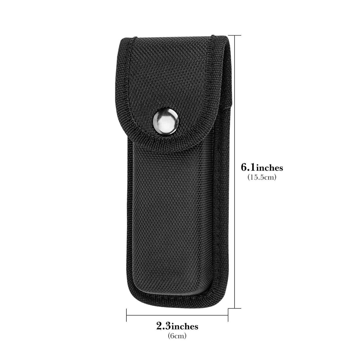 Linkidea 2 Pack Straight Razor Case, Nylon Travel Pouch for Barber Folding Shavette & Manual Razors, Protective Holder Bag (Black/Empty Case Only) Beauty and Personal Care Linkidea