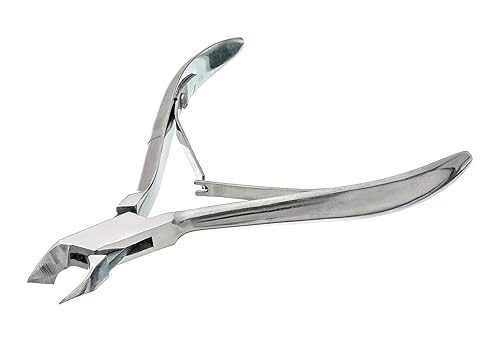 SE 4" Stainless Steel Double Spring Cuticle Nipper - SP30H Beauty & Personal Care SE