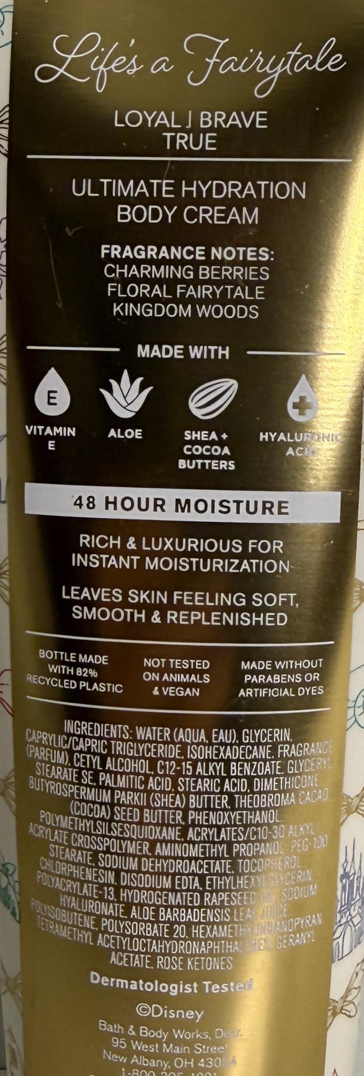 Bath & Body Works Life's a Fairytale Ultimate Hydration Body Cream 8 Ounces Pack of 2