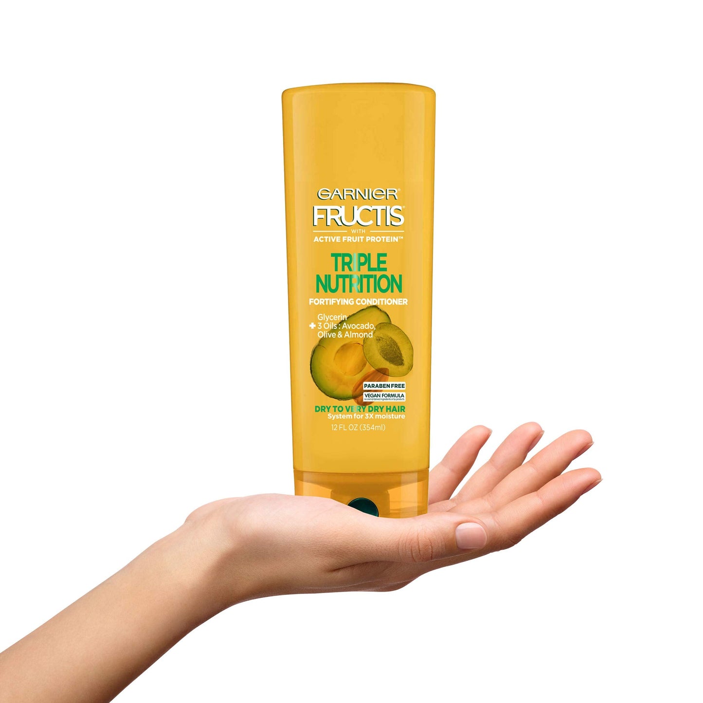 Garnier Fructis Triple Nutrition Conditioner, Dry to Very Dry Hair, 12 fl. oz. Beauty & Personal Care Garnier