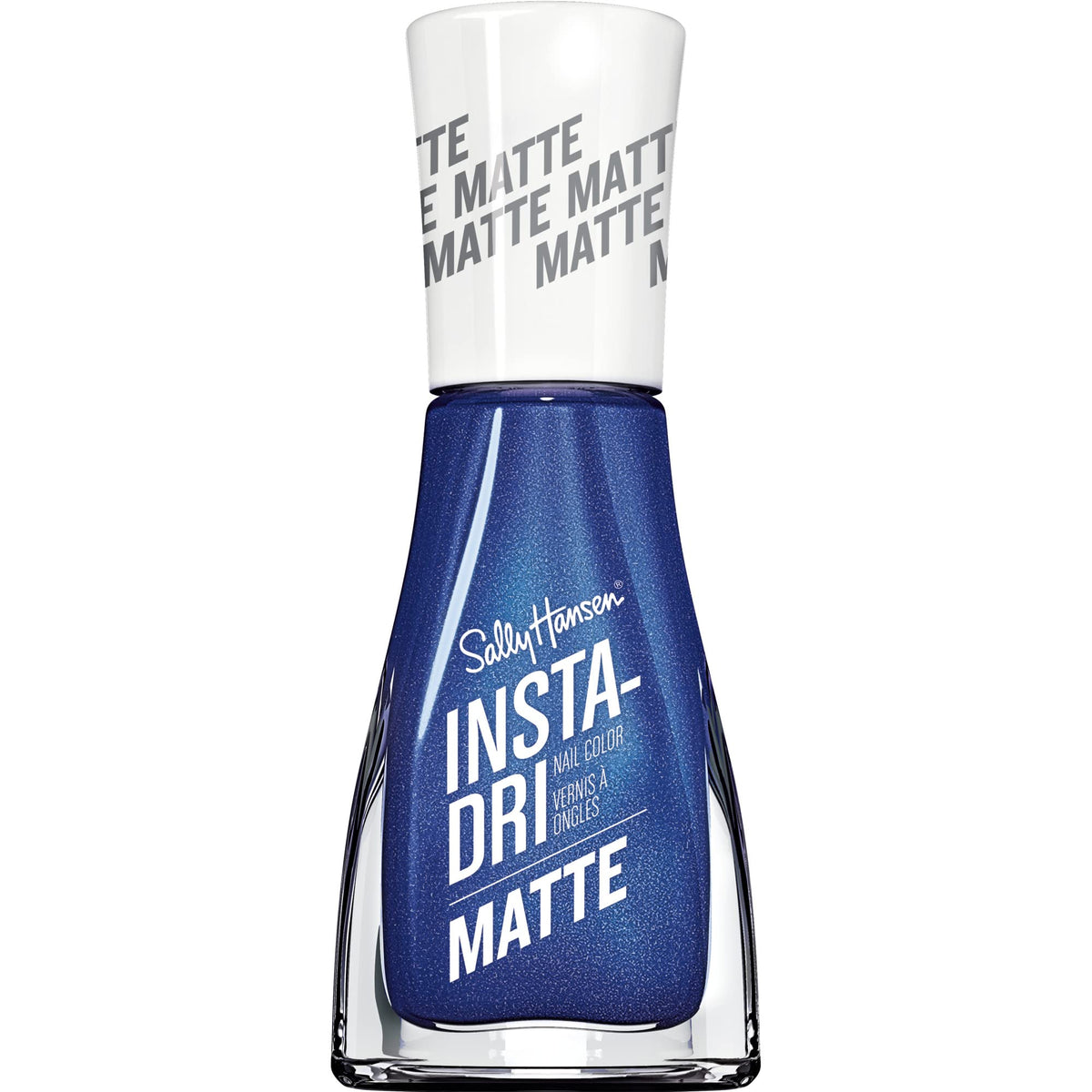 Sally Hansen Insta Dri Matte Metallics, Blue Steel, 0.31 Fl Oz (Pack of 1) Beauty & Personal Care Sally Hansen