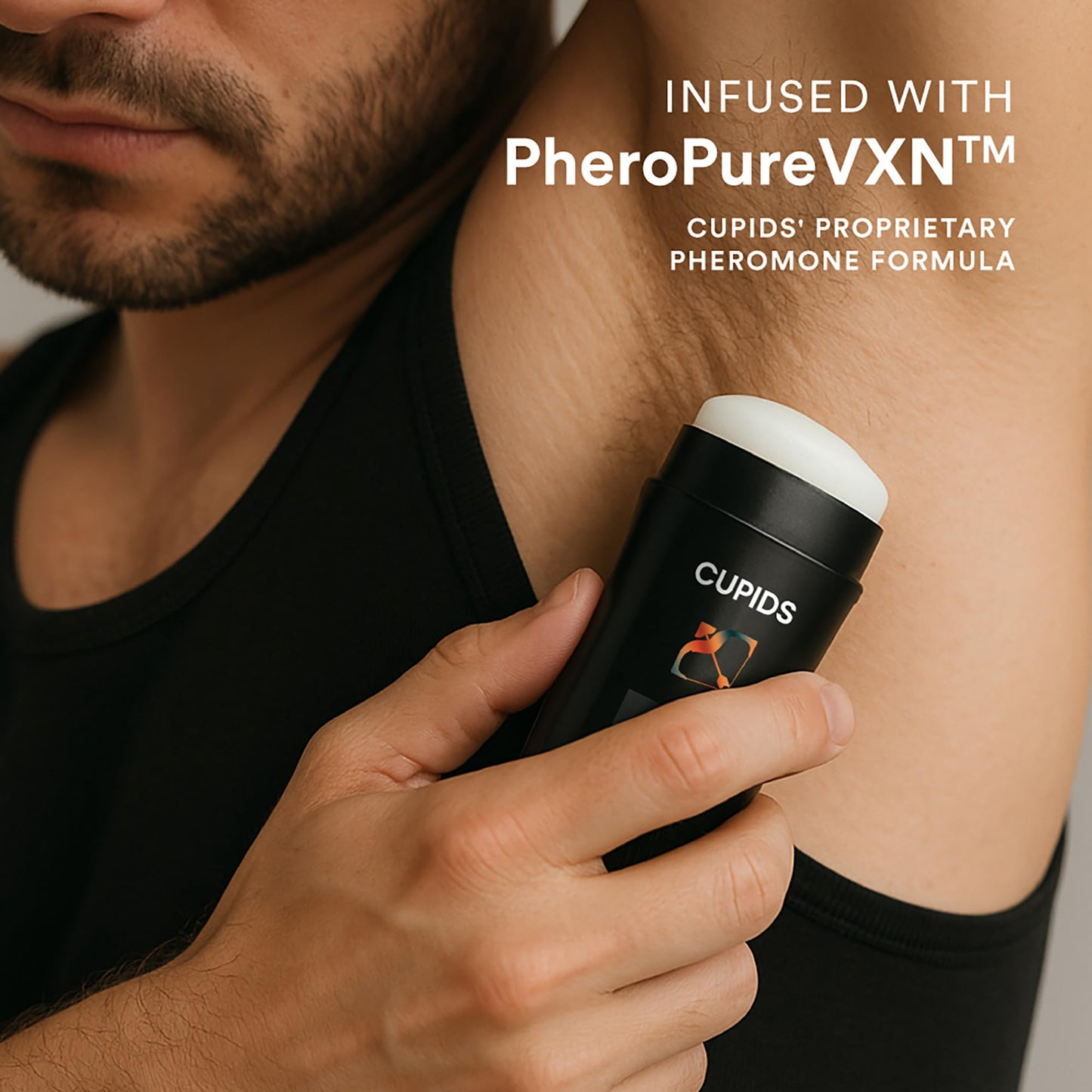 Cupids Hypnosis Deodorant for Men - Aluminum-Free, Natural, Pheromone-Infused, Vanilla Ember Scent, Organic, Skin-Friendly, Long-Lasting, Non-Sticky Beauty and Personal Care Cupids