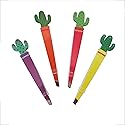 Cute Cactus Tweezer Set (Pack of 4) Slant Tweezers Assorted Set Southwestern Souvenir Gift Tweezer Bundle (Purple, Orange, Pink, Yellow) Beauty & Personal Care Sonoran Souvenirs