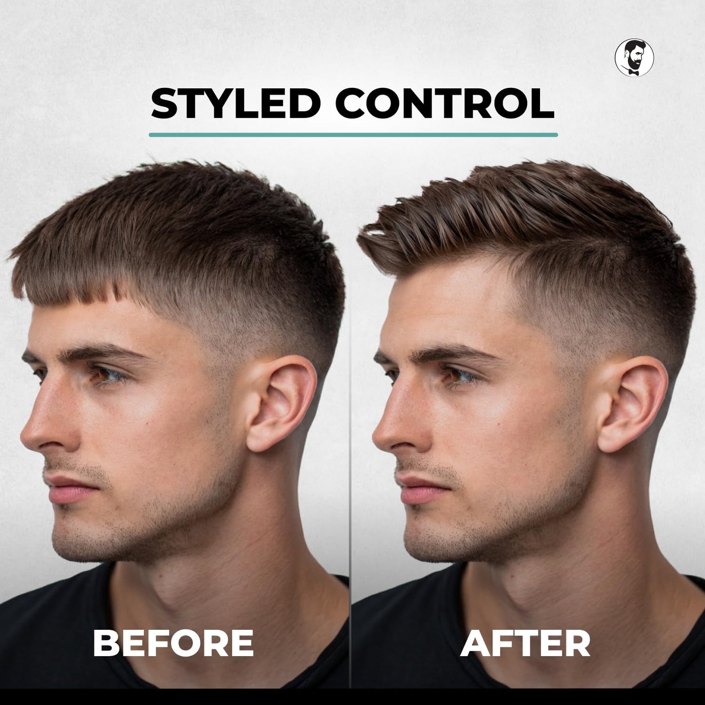 Gentlemen Republic 64oz Refined Men's Hair Gel - Professional Formula for 24 Hour Shine and Strong Hold, Humidity Resistant Styling Gel for hair Beauty & Personal Care Gentlemen Republic