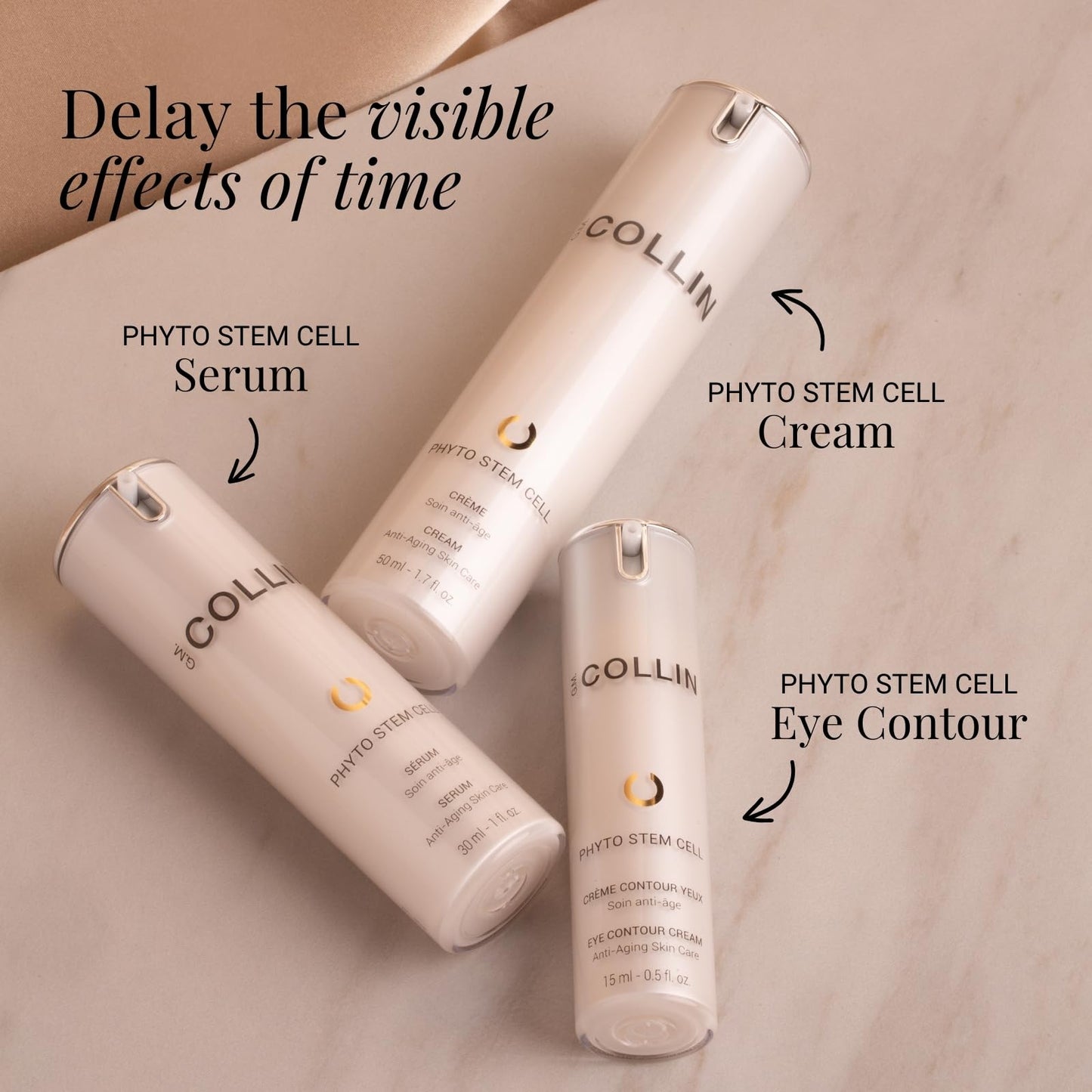 G.M. COLLIN Phyto Stem Cell Eye Contour | Anti-Aging Eye Cream with Peptides and Plant Stem Cells | Firms & Visibly Reduces Dark Circles and Puffiness Beauty & Personal Care G.M. COLLIN