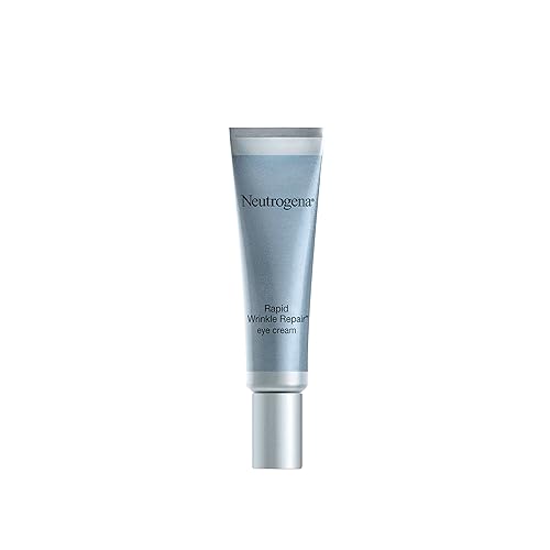 Neutrogena Rapid Wrinkle Repair Retinol Anti-Wrinkle Eye Cream for Dark Circles, Daily Eye Wrinkle Cream with Hyaluronic Acid & Retinol, Paraben-Free Beauty & Personal Care Neutrogena