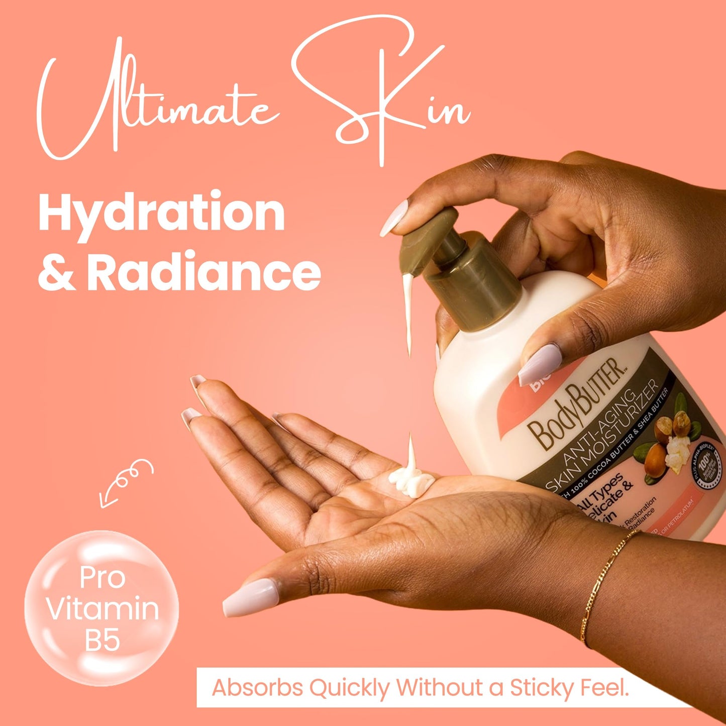 Biocare Body Butter - Infused with Cocoa Butter & Shea Butter plus Alpha-Bioplex for Youthful-Looking, Radiant Complexion, Hydrated, Smoother, Firmer Beauty & Personal Care Biocare