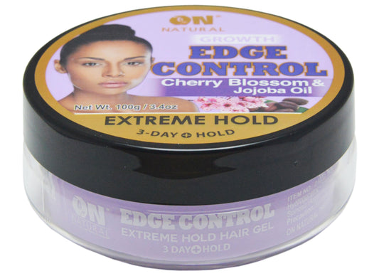On Natural Edge Control Extreme Hold-Cherry Blossom and Jojoba Oil 3.4oz Beauty & Personal Care On Natural