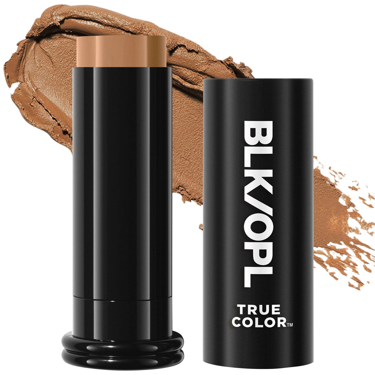 BLK/OPL Skin Perfecting Foundation Stick, SPF 15 Buildable & Blendable Face Foundation Makeup with Matte Finish - Full Coverage, Color Correcting &