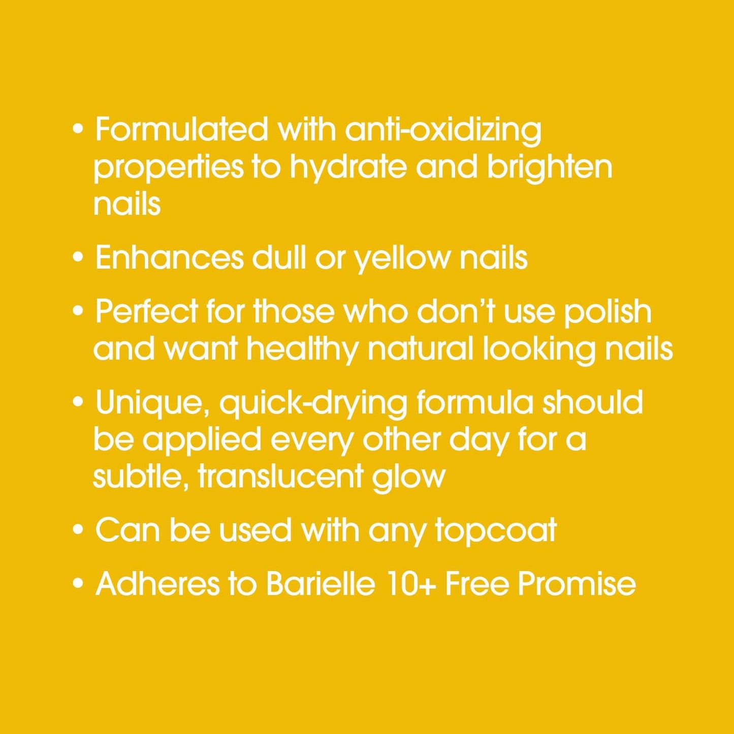 Barielle Nail Brightener, 0.50-Ounces Glass Bottle Beauty & Personal Care BARIELLE
