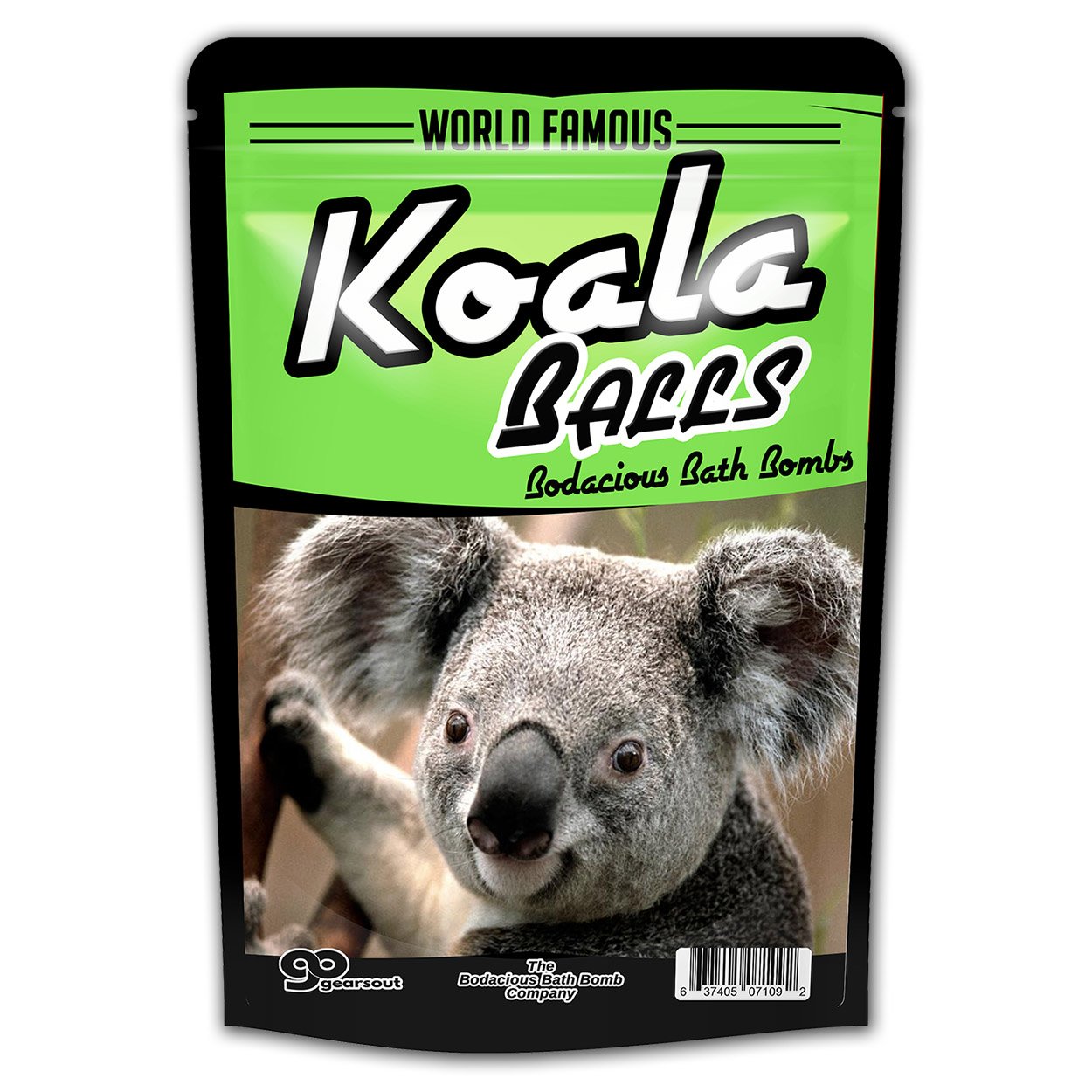 The Bodacious Bath Co. Koala Balls Bath Bombs - Eucalyptus Scented, 2 Count, Relaxing & Rejuvenating, Fun Gifts for All Ages Beauty & Personal Care The Bodacious Bath Co.
