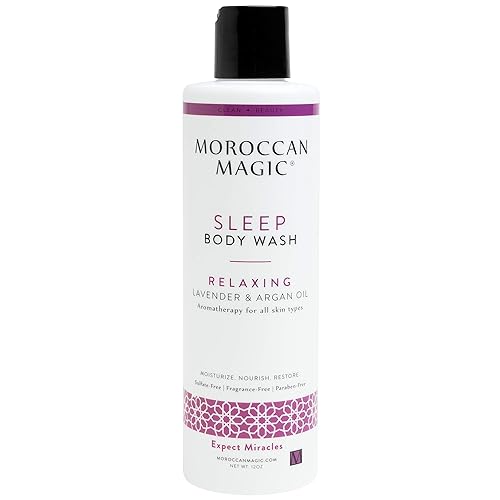 Moroccan Magic Sleep Body Wash | Clean Beauty | Sweet Lavender | Vegan | Cruelty-Free Beauty & Personal Care Moroccan Magic