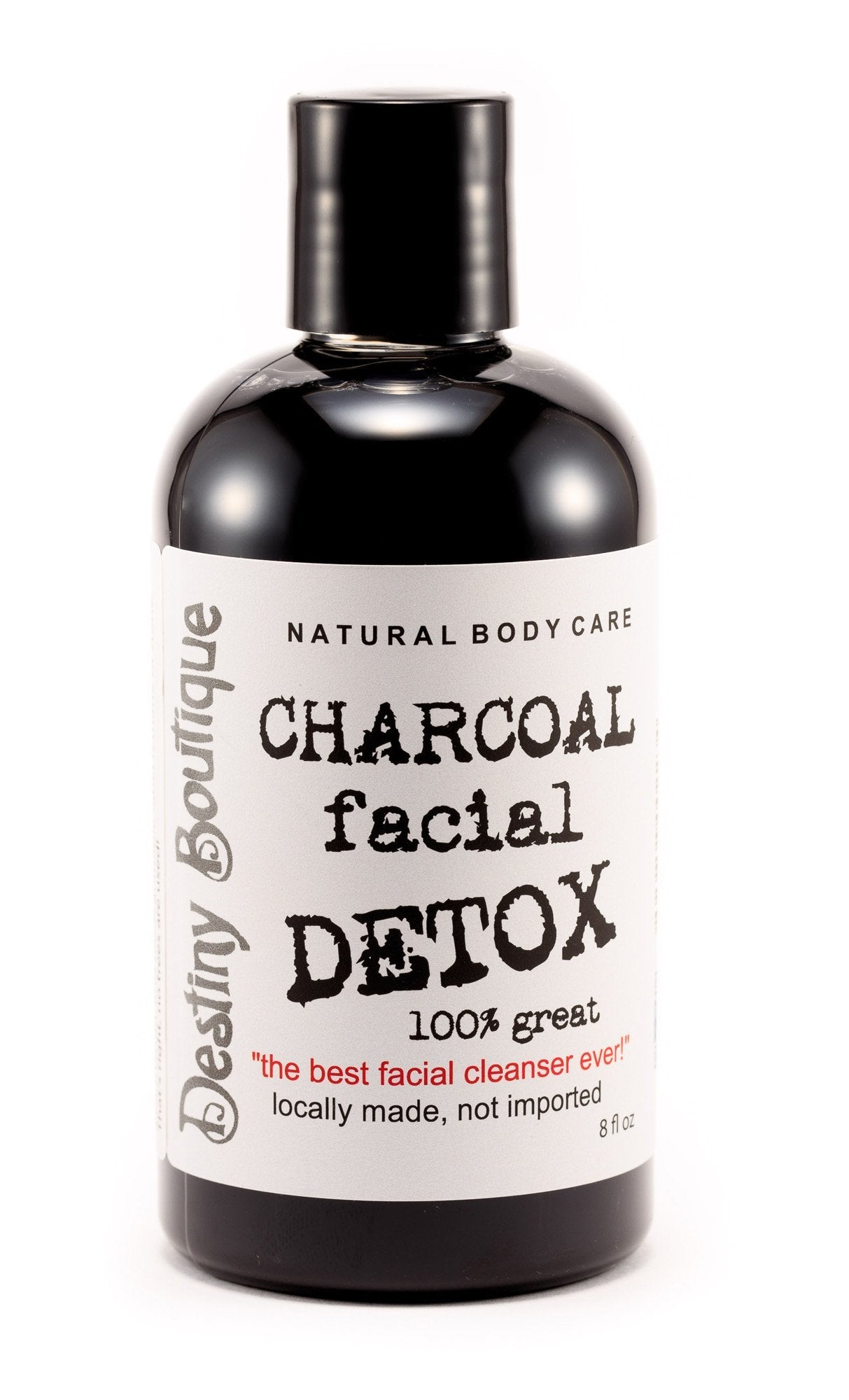 Destiny Boutique Charcoal Facial Detox Beauty & Personal Care Gilly's Organics