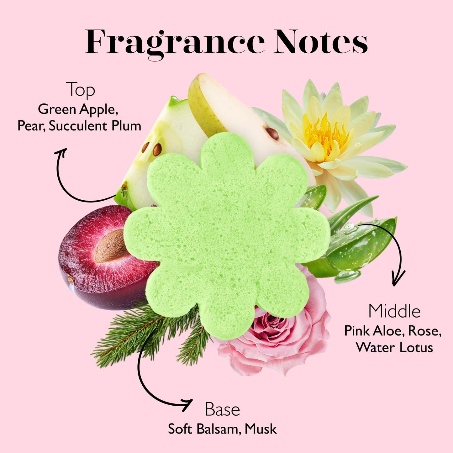 Spongelle Pink Aloe Eco Collection Body Buffer Body Scrubber - Bath & Shower Loofah for Men & Women - Biodegradable, Cruelty-Free, Vegan Beauty and Personal Care SPONGELLÉ