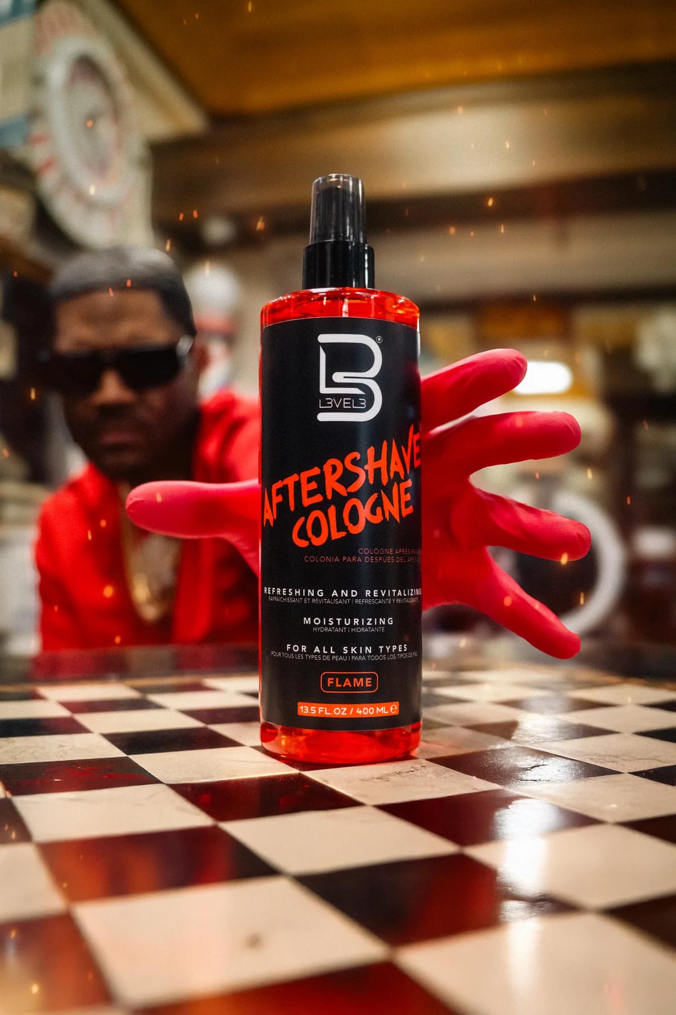 L3 Level 3 After Shave Spray Cologne - Softens Skin - Refreshes and Relieves Face and Skin - Moisturizing Formula Level Three After Shaving Beauty and Personal Care L3